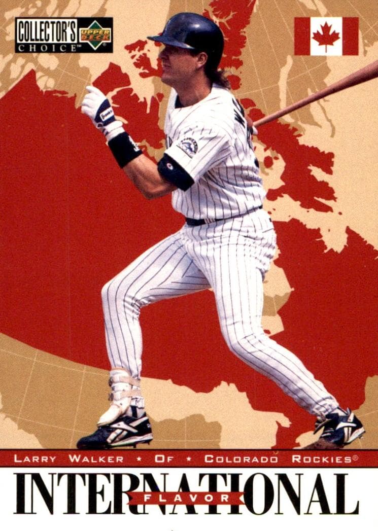 Larry Walker 1996 unknown Collector's Choice