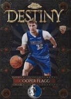 Cooper Flagg 2025 topps Topps Chrome Destiny