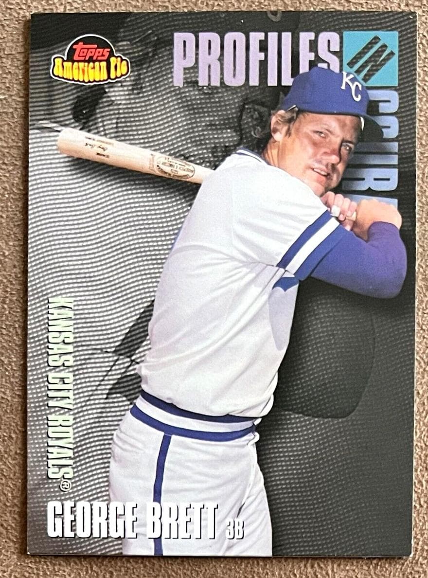 George Brett 2001 topps Topps American Pie