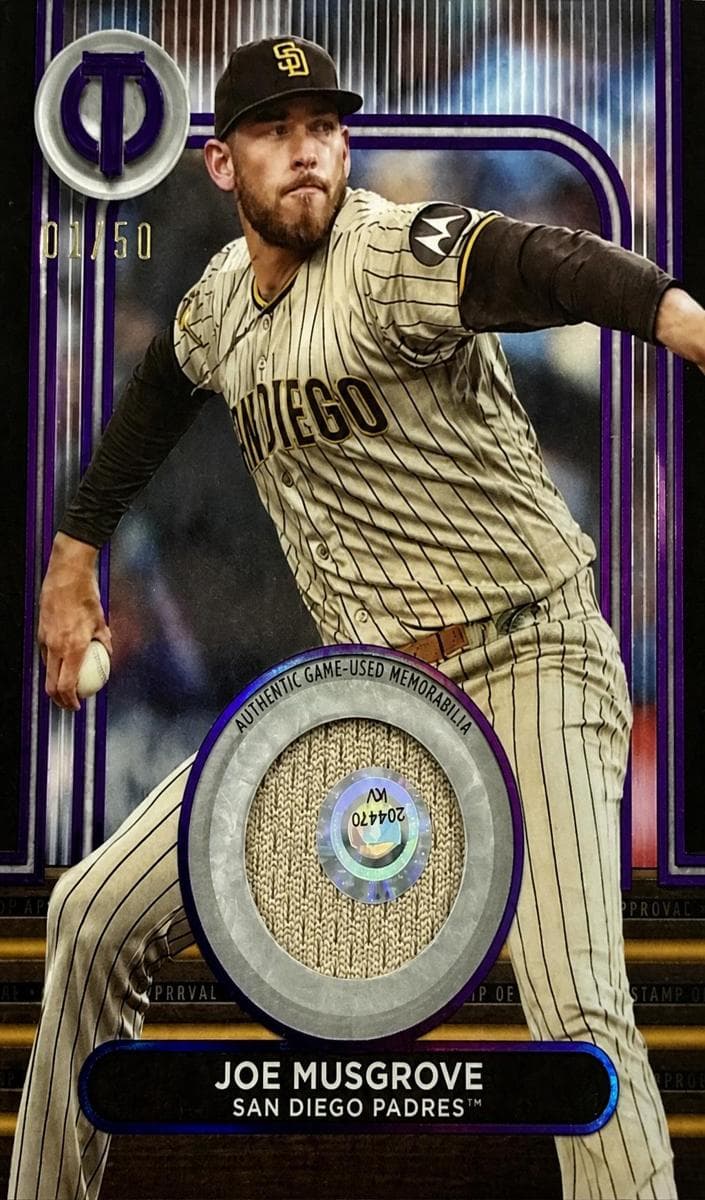 Joe Musgrove 2024 topps Topps Tribute