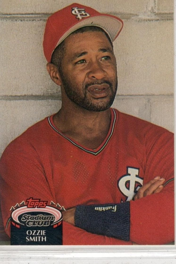 Ozzie Smith 1992 unknown Stadium Club