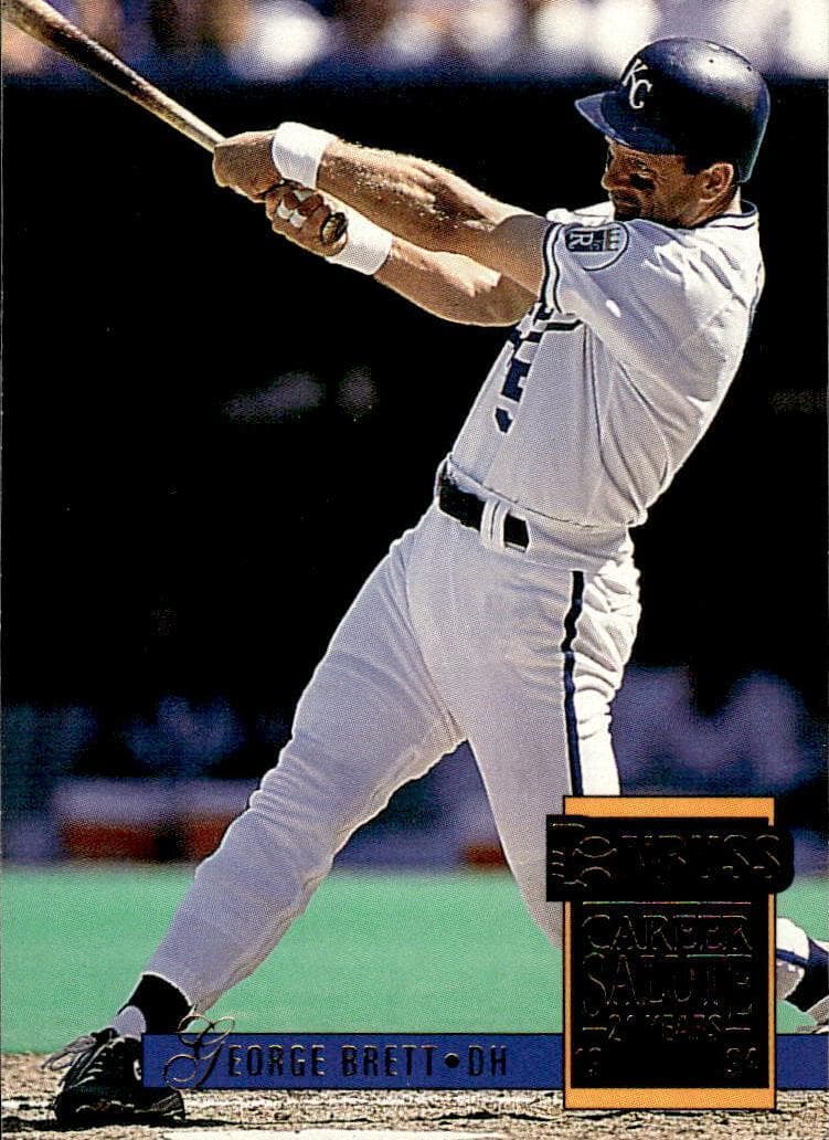 George Brett 1994 panini Donruss