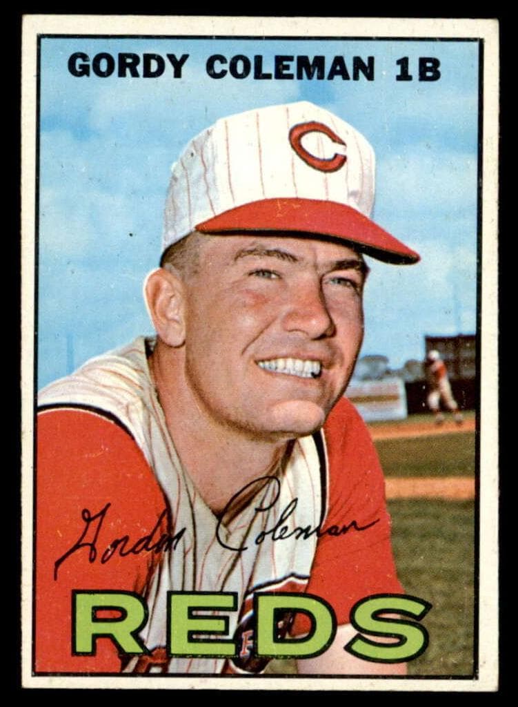 Gordy Coleman 1967 topps Topps