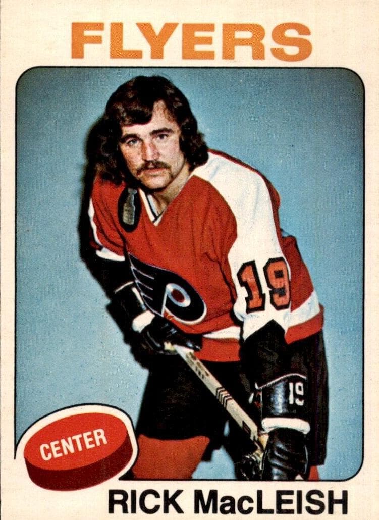 Rick MacLeish 1975 topps O-Pee-Chee