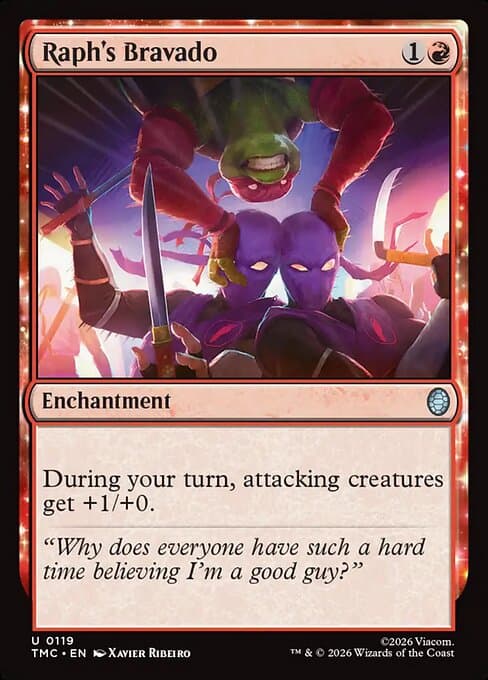 Raph's Bravado 2026 Magic: The Gathering Teenage Mutant Ninja Turtles Commander