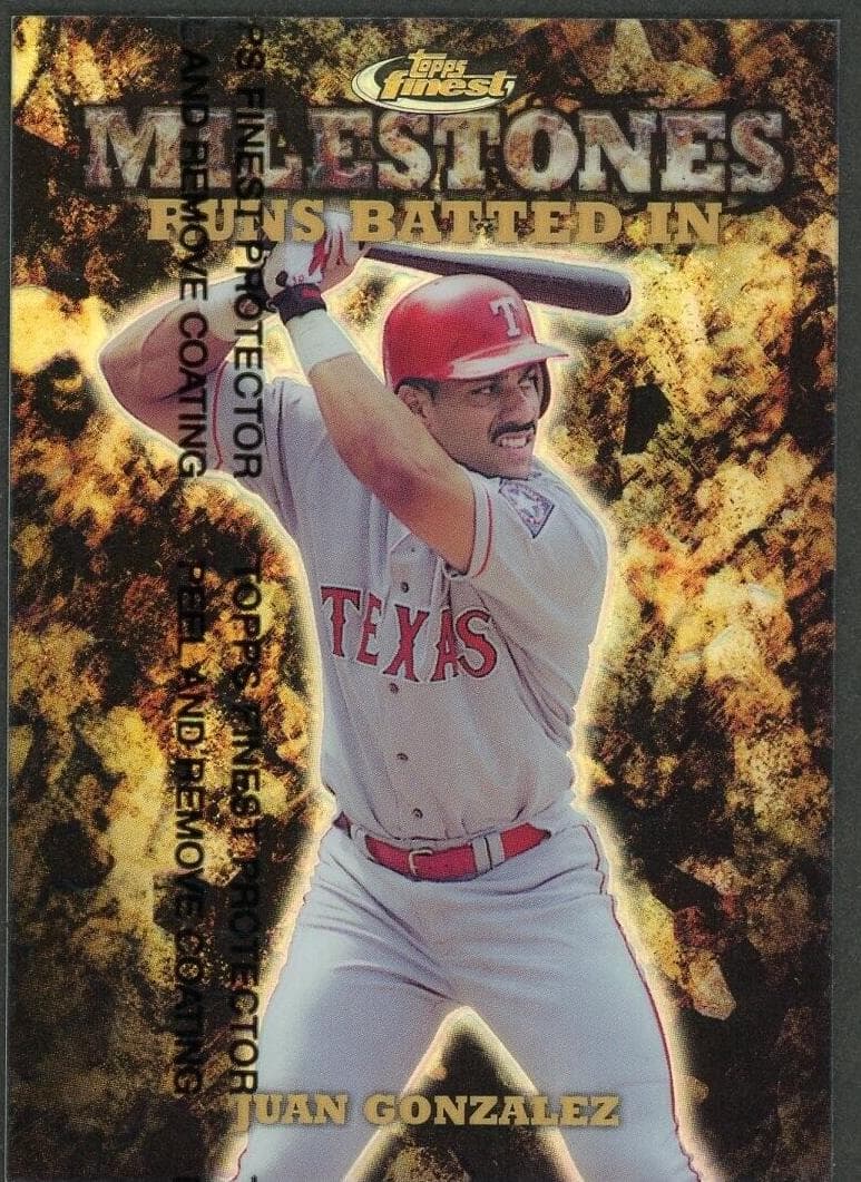 Juan Gonzalez 1999 unknown Finest