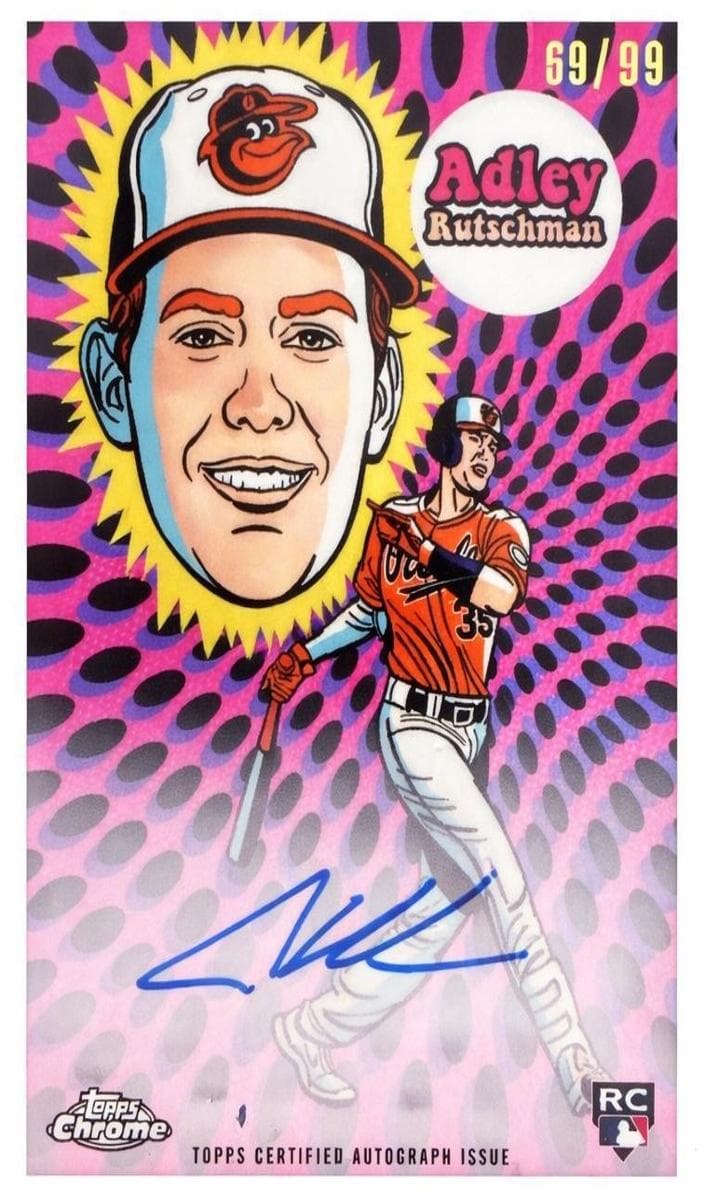 Adley Rutschman 2023 topps Topps Chrome