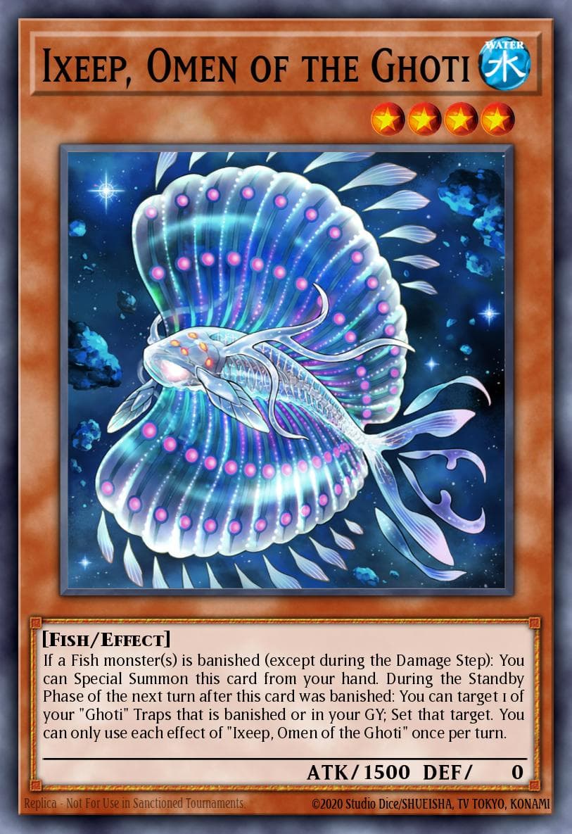 Ixeep, Omen of the Ghoti #DABL-EN086