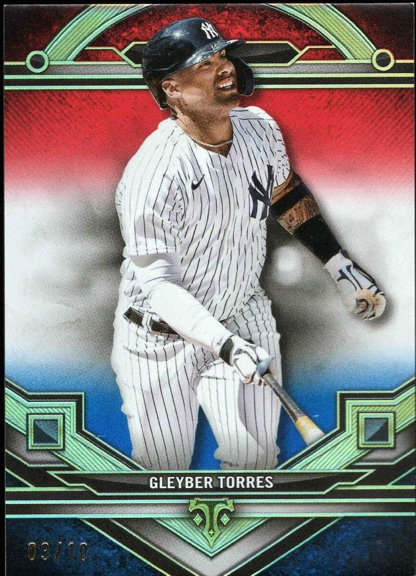 Gleyber Torres 2024 topps Topps Triple Threads