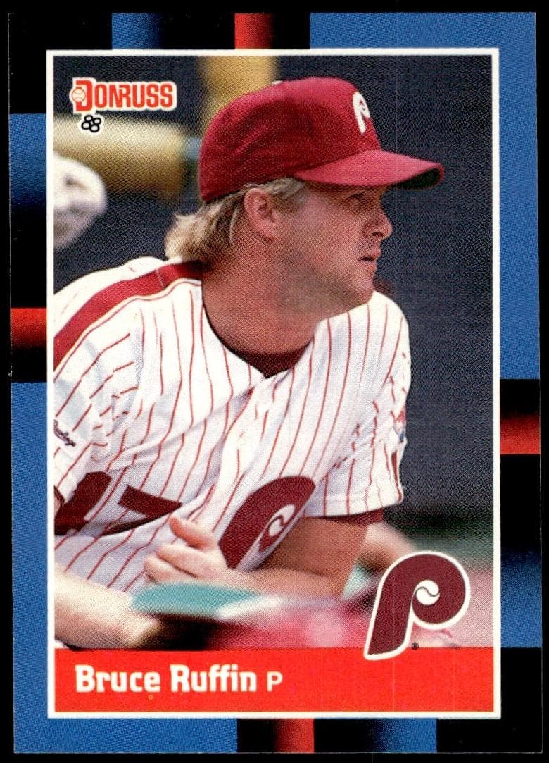 Bruce Ruffin 1988 panini Donruss