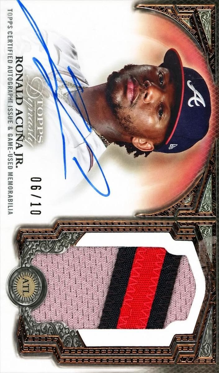 Ronald Acuña Jr. 2023 topps Topps Dynasty