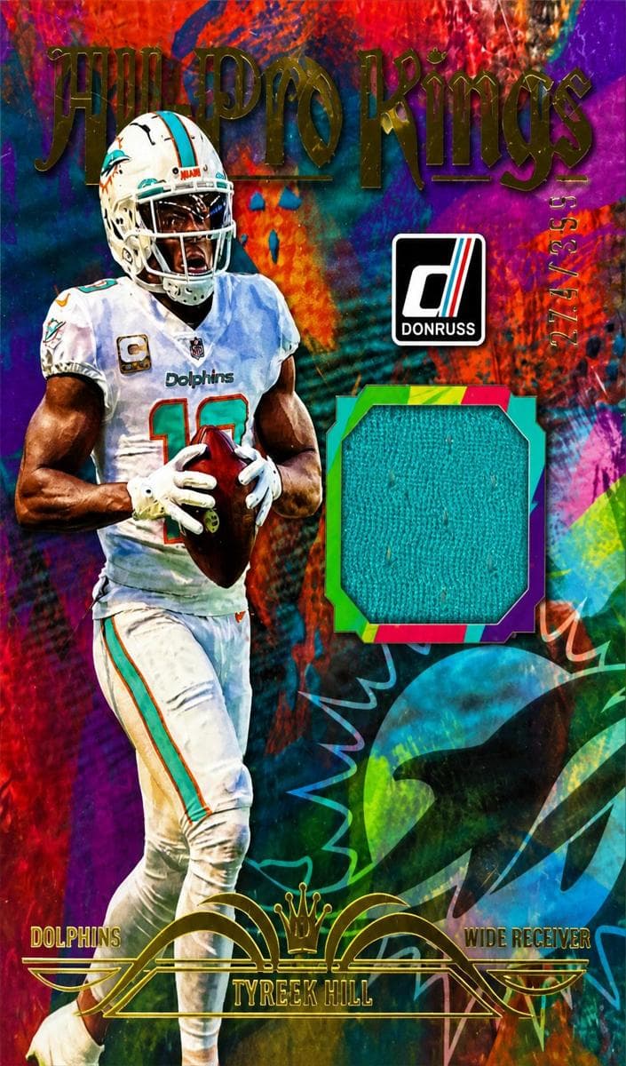 Tyreek Hill 2023 panini Panini Donruss
