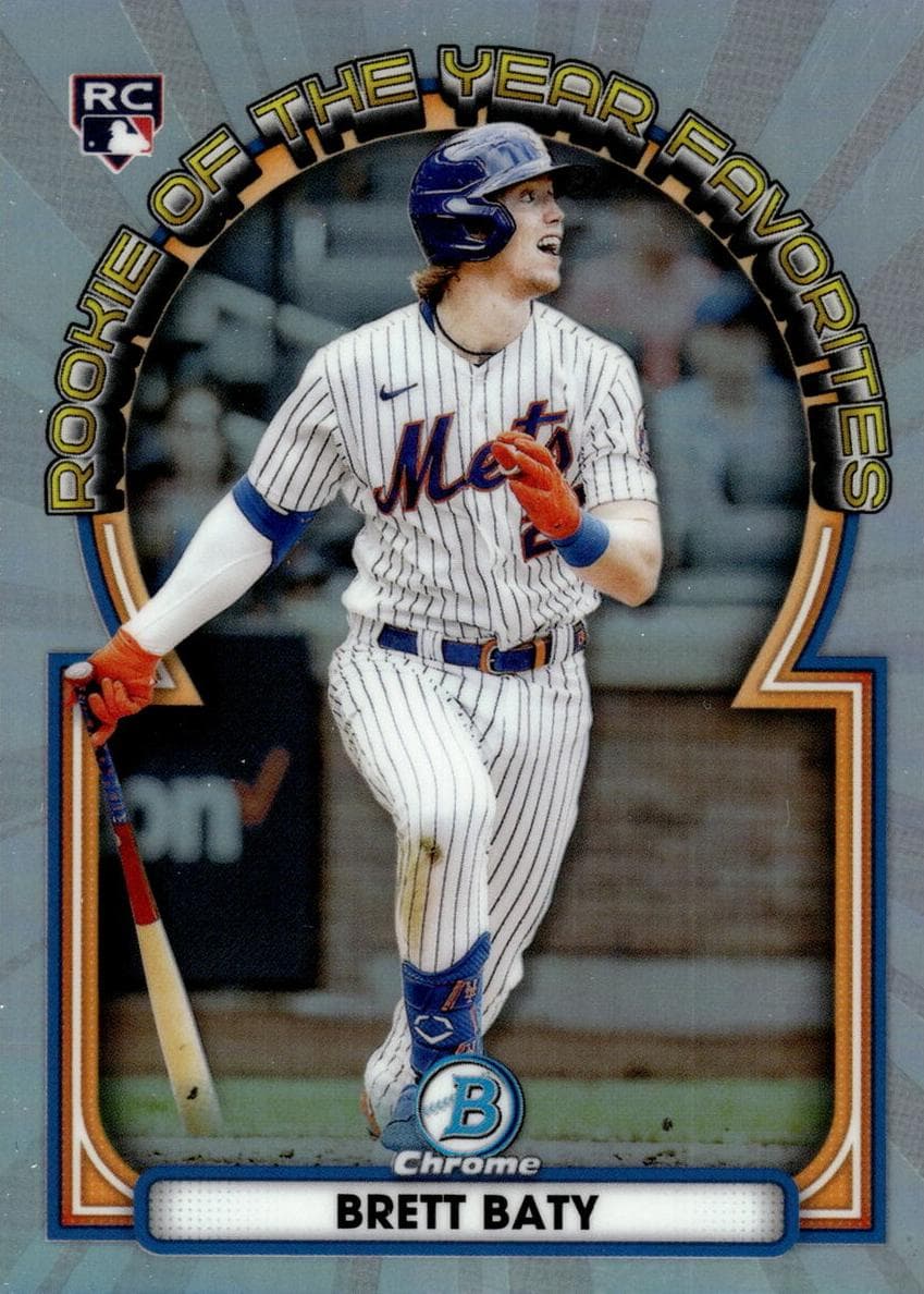 Brett Baty 2023 bowman Bowman