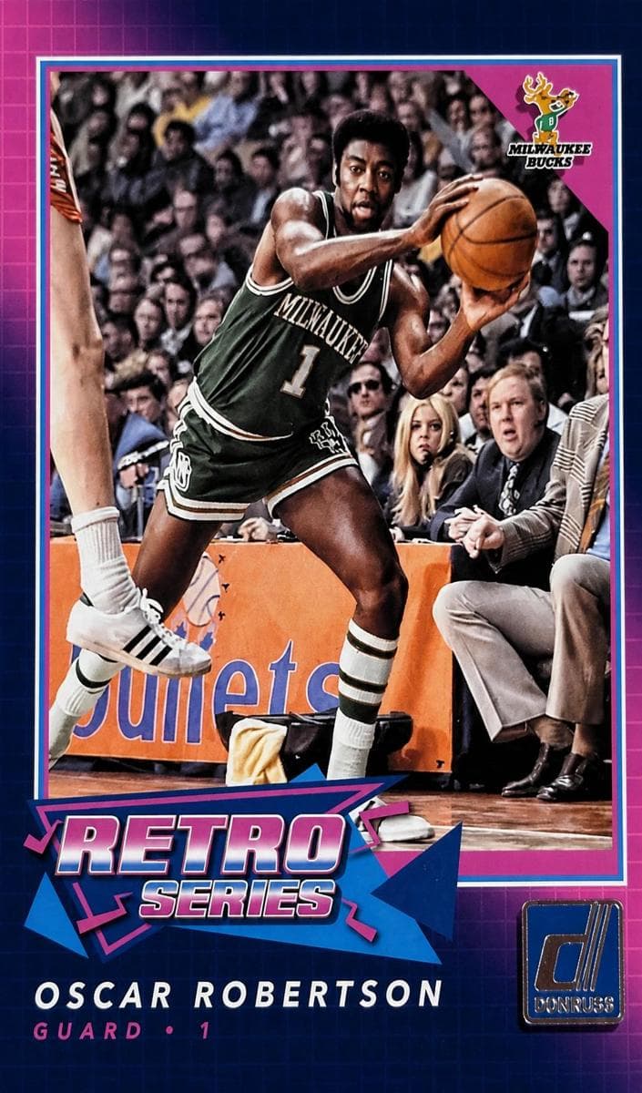 Oscar Robertson 2017 panini Donruss Optic
