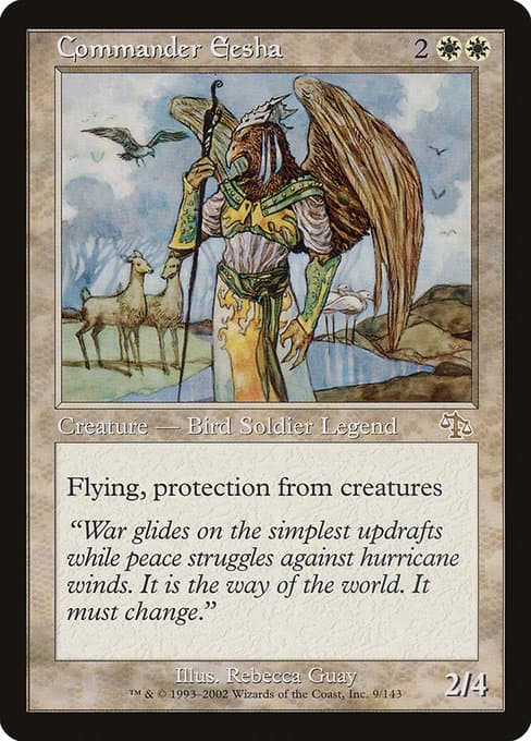 Commander Eesha 2002 Magic: The Gathering