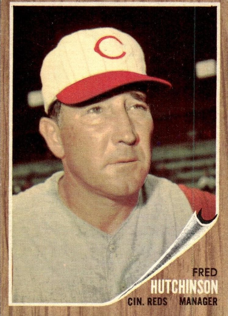 Fred Hutchinson 1962 topps Topps