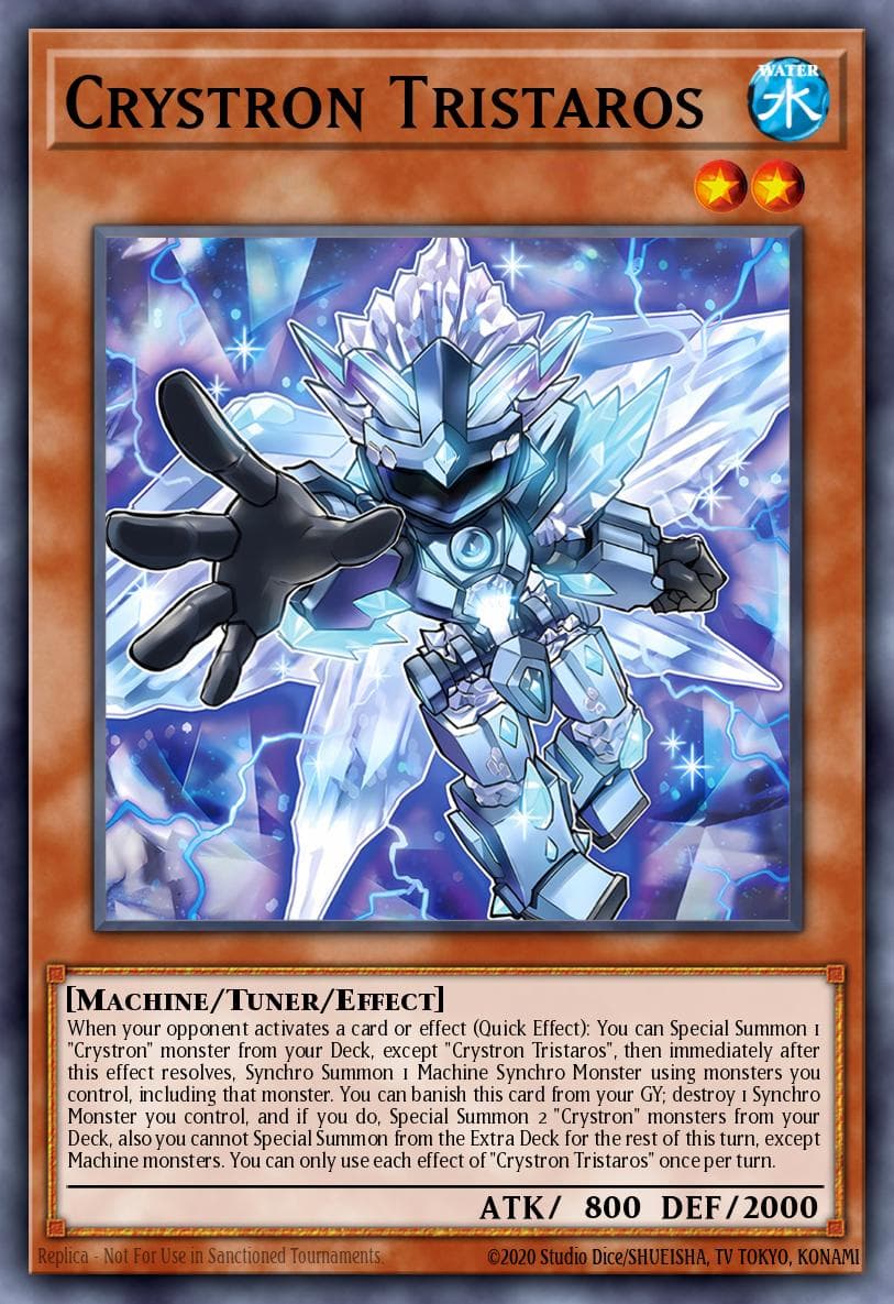 Crystron Tristaros 2025 Yu-Gi-Oh! Supreme Darkness