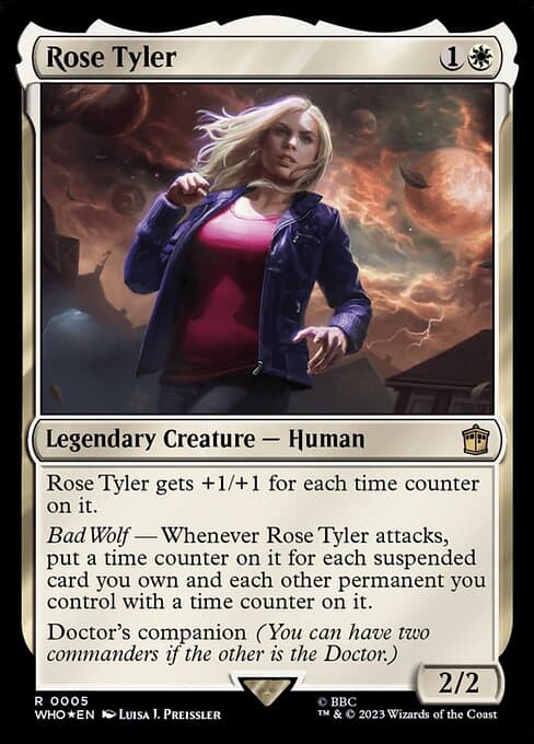 Rose Tyler 2023 Magic: The Gathering Doctor Who