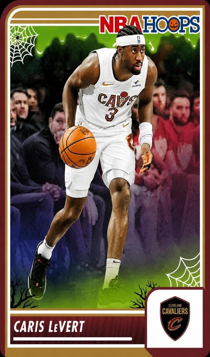 Caris LeVert 2023 panini Hoops Haunted Hoops