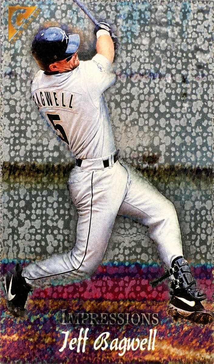 Jeff Bagwell 1998 topps Topps Gallery
