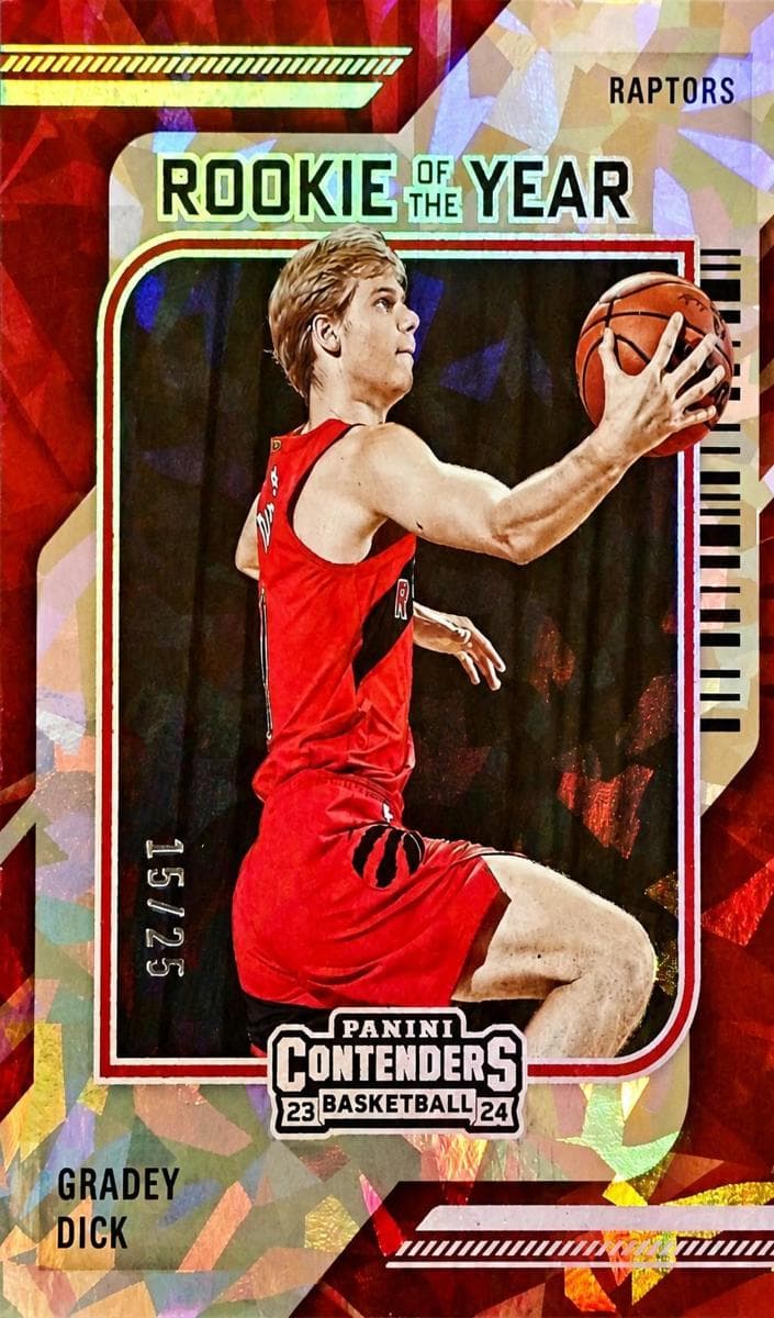 Gradey Dick 2023 panini Panini Contenders