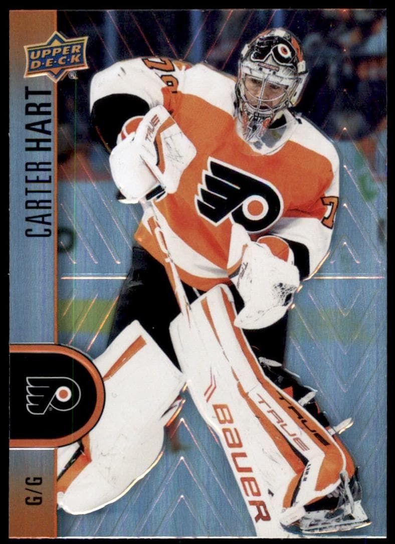 Carter Hart 2022 upper-deck Tim Hortons Collector's Series