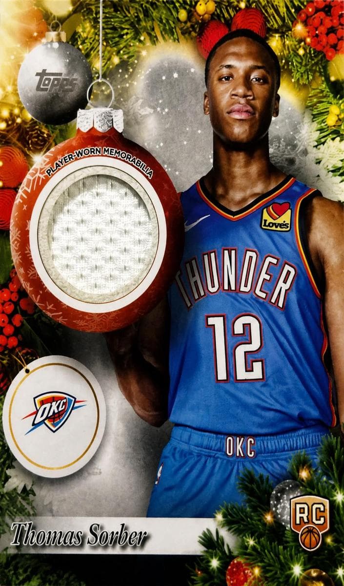 Thomas Sorber 2025 topps Topps Holiday