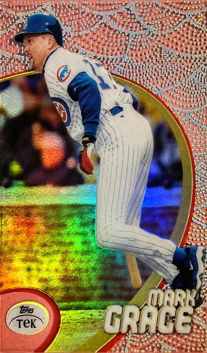 Mark Grace 1998 topps Topps Tek