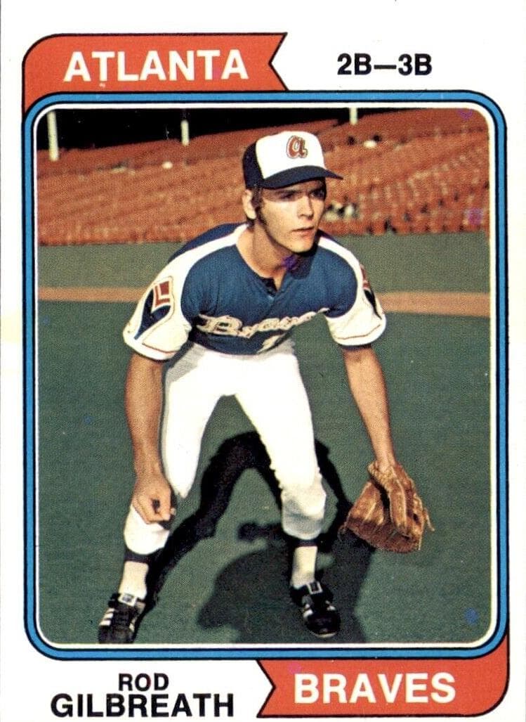 Rod Gilbreath 1974 topps Topps