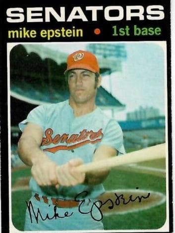 Mike Epstein 1971 topps O-Pee-Chee