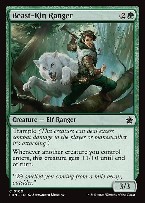 Beast-Kin Ranger #100