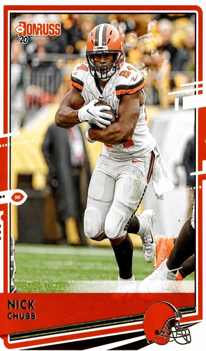 Nick Chubb 2020 panini Panini Obsidian