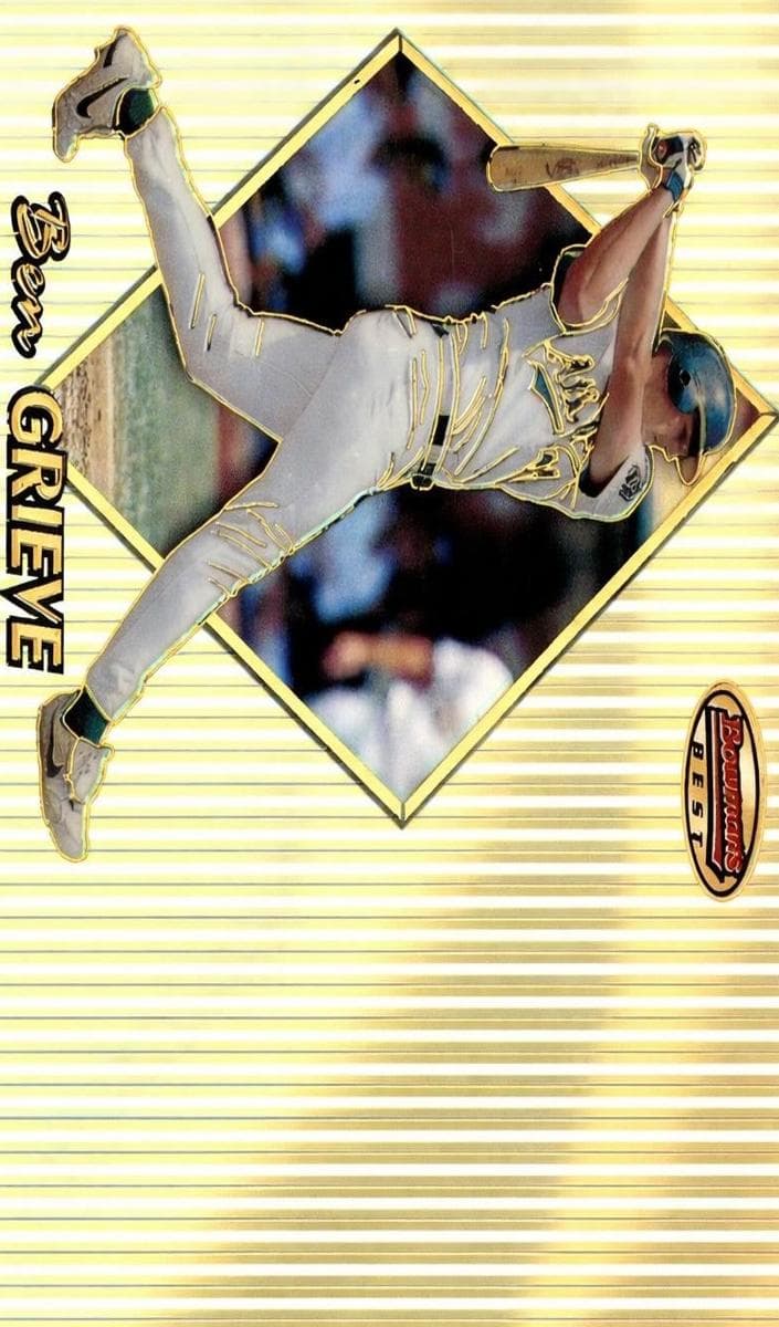 Ben Grieve 1999 bowman Bowman's Best