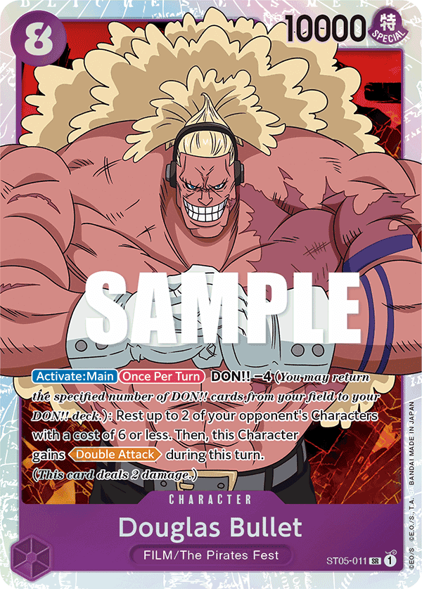 Douglas Bullet 2023 One Piece Starter Deck 5: Film Edition