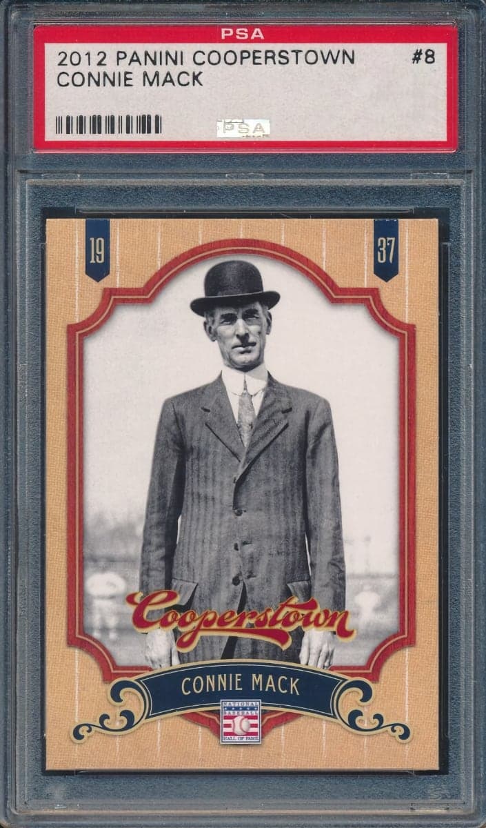 Connie Mack 2012 panini Cooperstown
