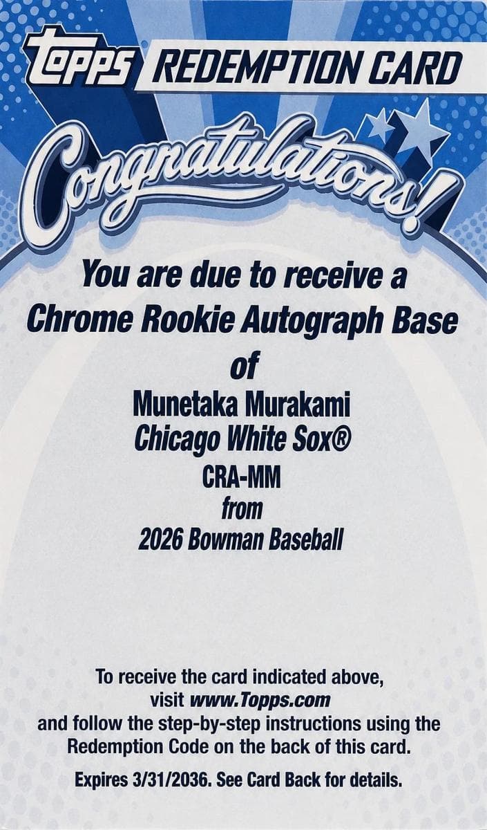 Munetaka Murakami #CRA-MM
