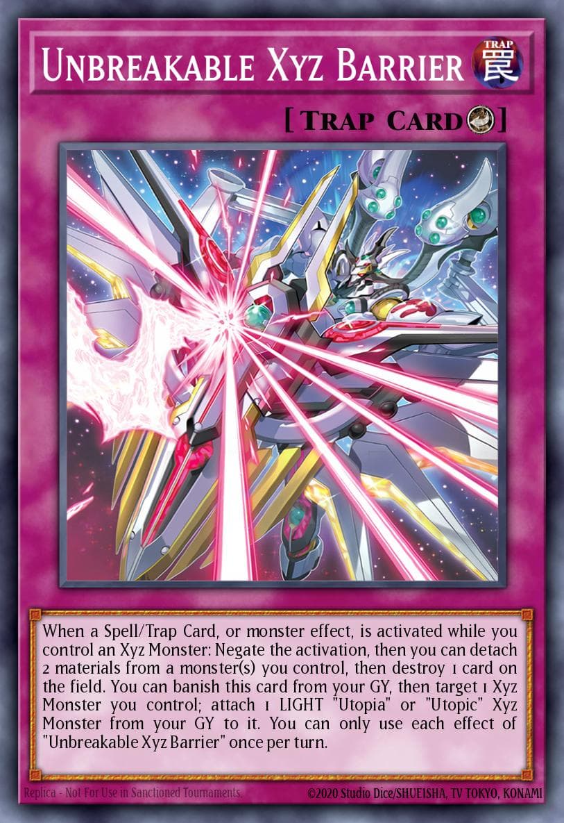 Unbreakable Xyz Barrier 2025 Yu-Gi-Oh! Duelist's Advance