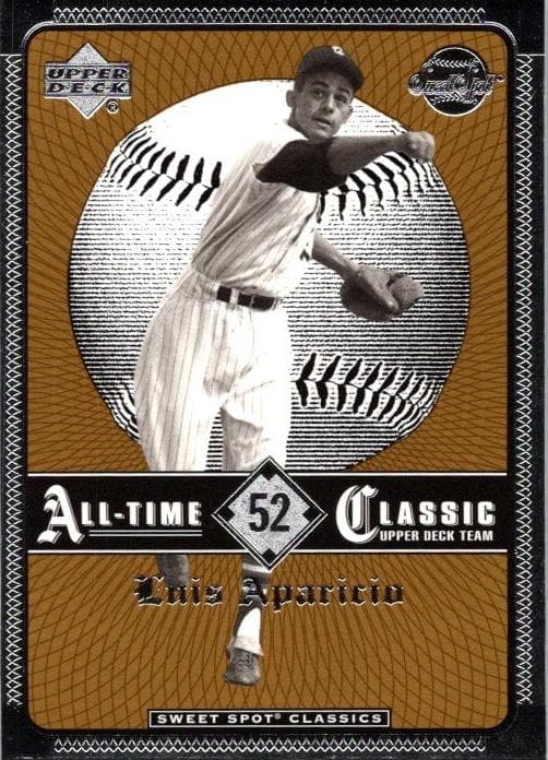 Luis Aparicio 2002 upper-deck Sweet Spot Classics