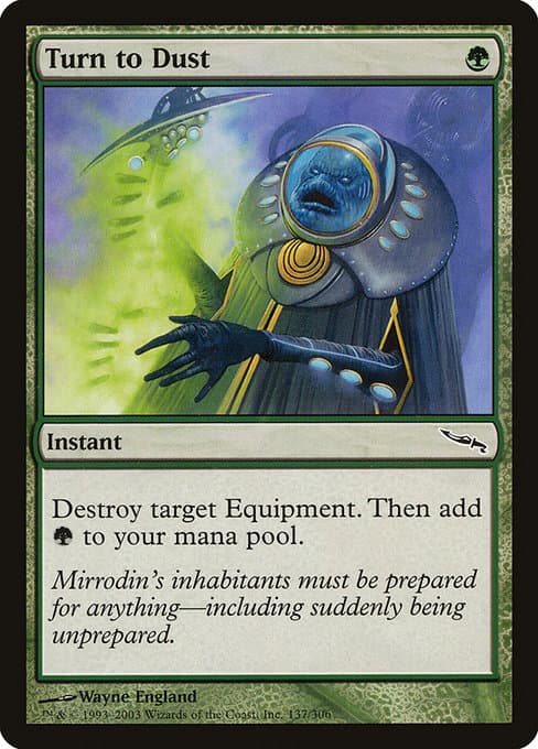 Turn to Dust 2003 Magic: The Gathering Mirrodin