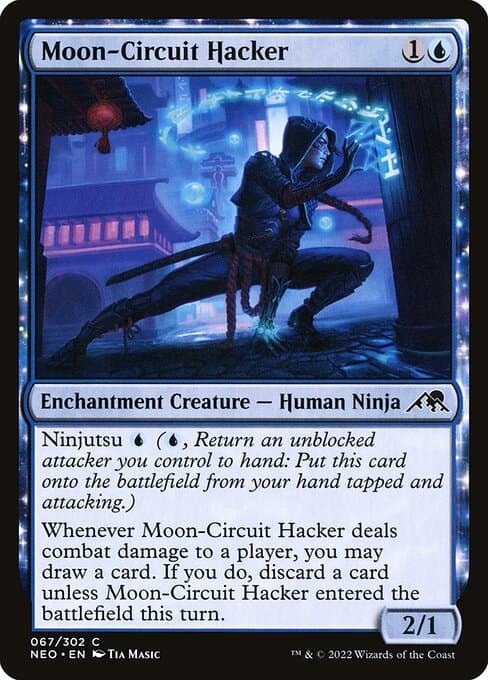Moon-Circuit Hacker 2022 Magic: The Gathering Kamigawa: Neon Dynasty
