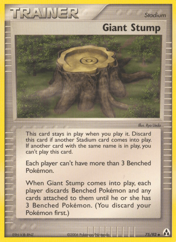 Giant Stump 2005 Pokemon
