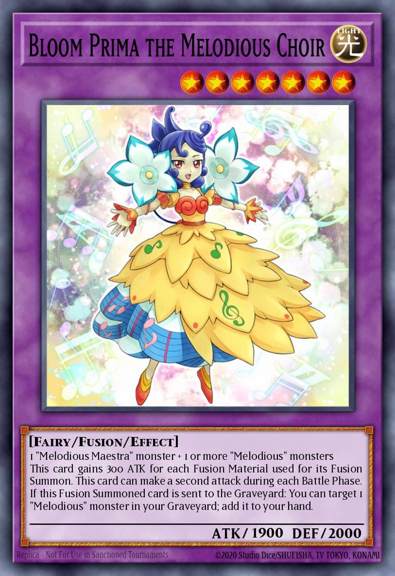Bloom Prima the Melodious Choir 2017 Yu-Gi-Oh!