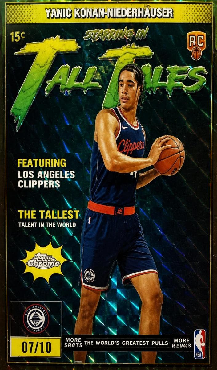 Yanic Konan-Niederhauser 2025 topps Topps Chrome
