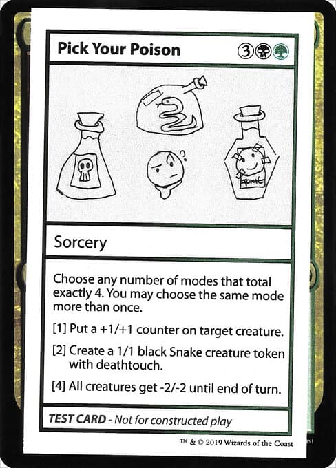 Pick Your Poison 2024 Magic: The Gathering Murders at Karlov Manor