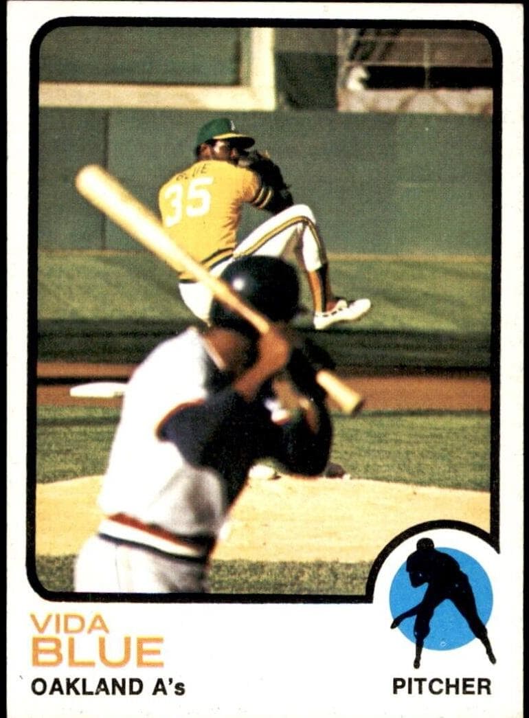 Vida Blue 1973 topps Topps