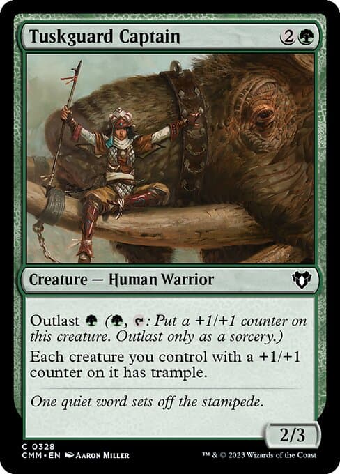 Tuskguard Captain 2022 Magic: The Gathering Double Masters 2022
