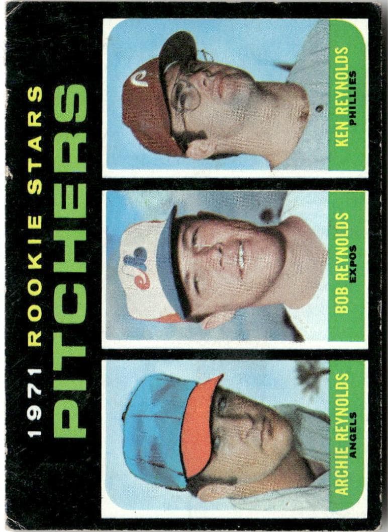 Pitchers 1971 Rookie Stars (Archie Reynolds / Bob Reynolds / Ken Reynolds) #664