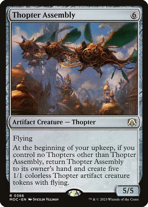 Thopter Assembly 2023 Magic: The Gathering March of the Machine Commander