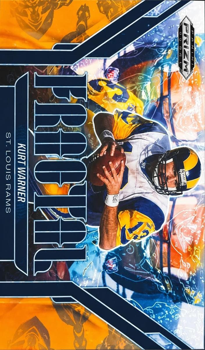 Kurt Warner 2025 panini Panini Prizm Black