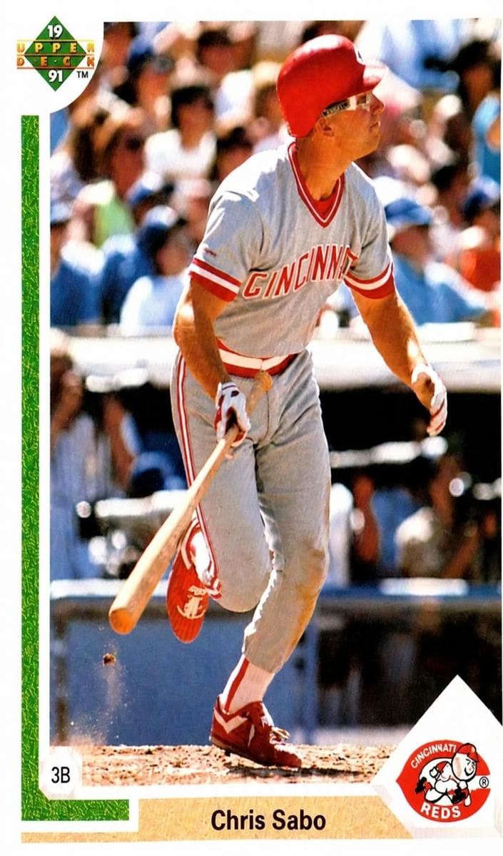 Chris Sabo 1991 upper-deck Upper Deck